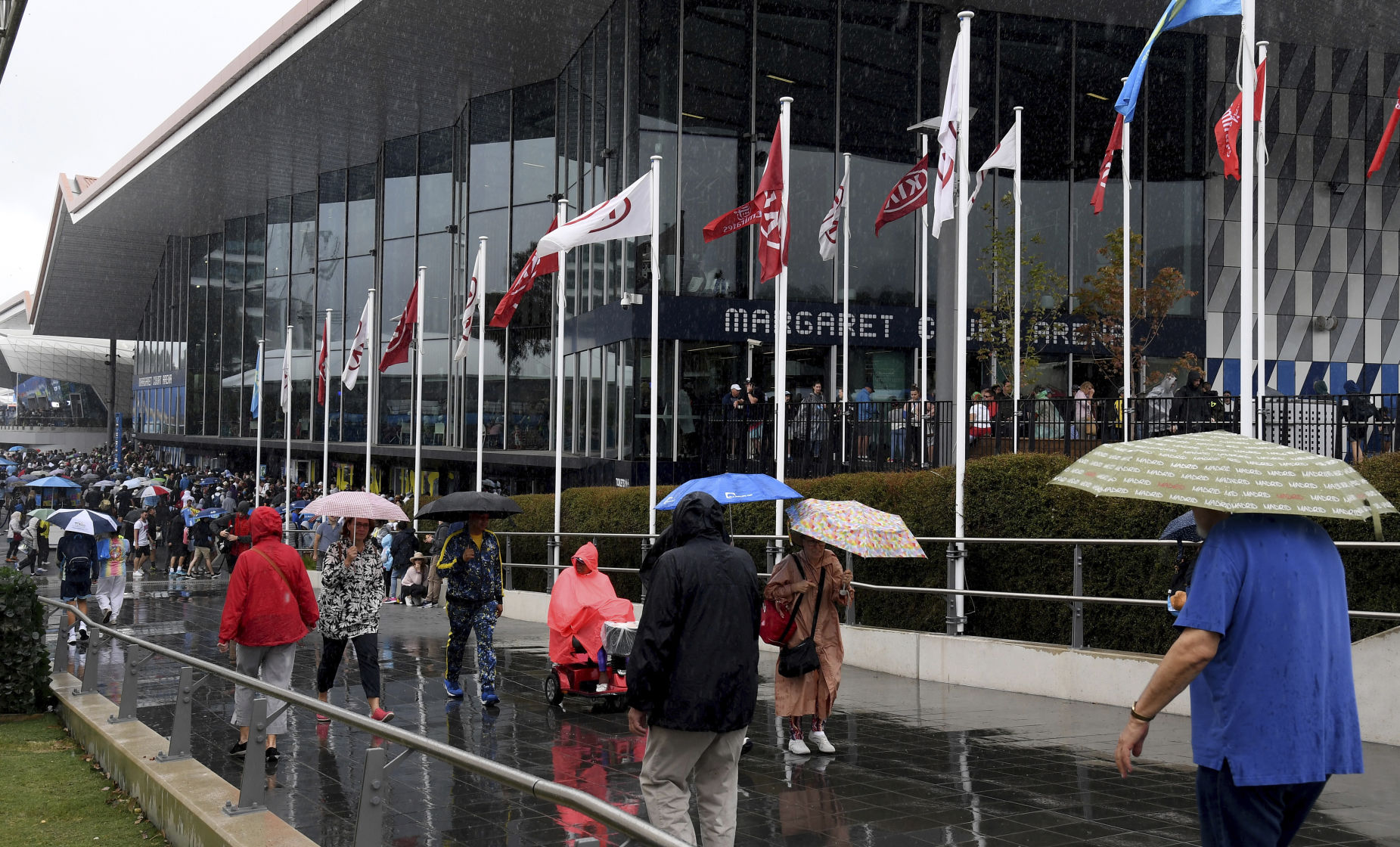 Australian Open rain